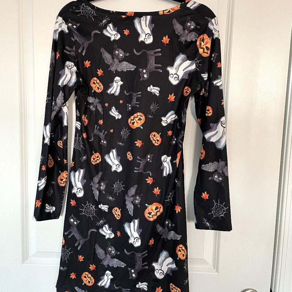 For G and L Women's Halloween Costume Long Sleeve Midi Dress Size S - Picture 5 of 6